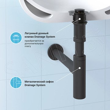 Сифон для умывальника Wellsee Drainage System 182120000