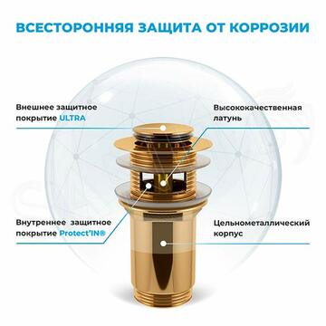 Донный клапан Wellsee Drainage System 182131000 / 182132000