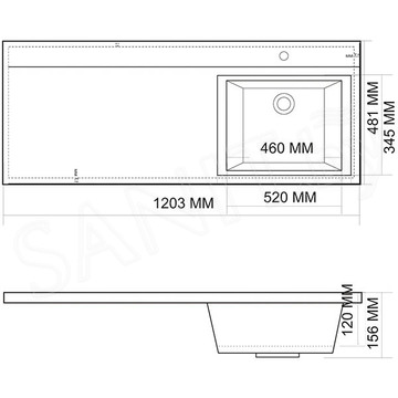 Тумба под умывальник Garda Shell 102н под стиральную машину