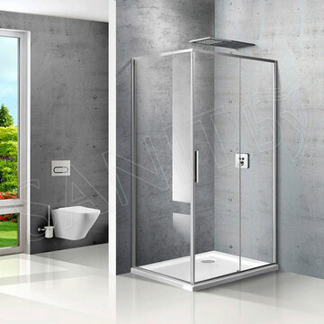 Душевой уголок Vincea Slim VSR-2SL прозрачный