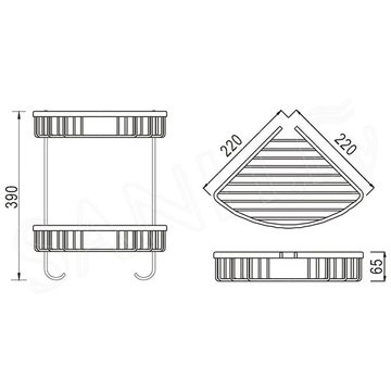 Полка Rose RW12