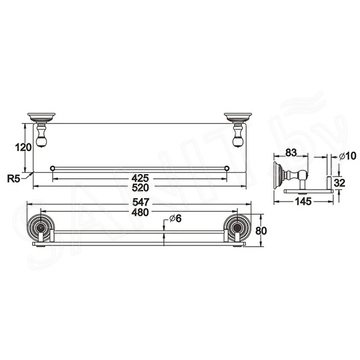 Полка Rose RG1419Q