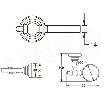 Стакан Rose RG1112