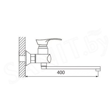 Смеситель для ванны Shevanik S5272