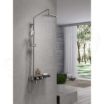 Душевая стойка Lemark Tropic LM7009C с термостатом