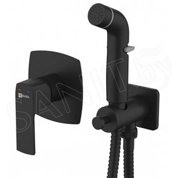 Смеситель встраиваемый Lemark Ursus LM7219BL с гигиеническим душем