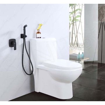 Смеситель встраиваемый Lemark Ursus LM7219BL с гигиеническим душем