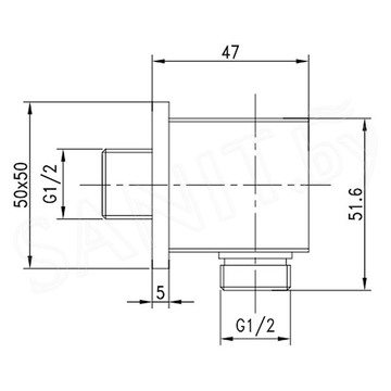 Шланговое подключение Lemark LM5883CW