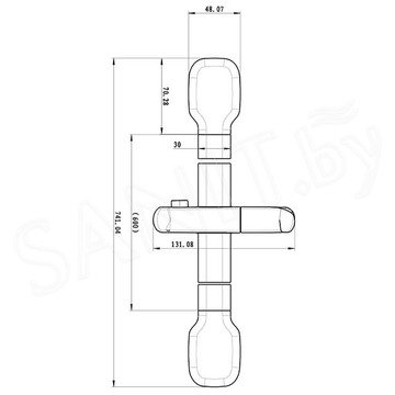 Душевая штанга Lemark LM8078C