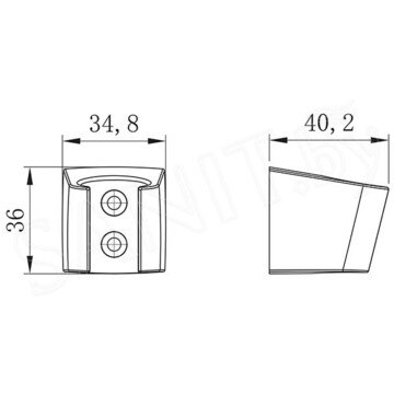 Держатель для душевой лейки Lemark LM8082C