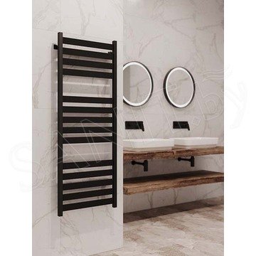 Полотенцесушитель Stinox San Remo Luxe нижнее подключение черный матовый