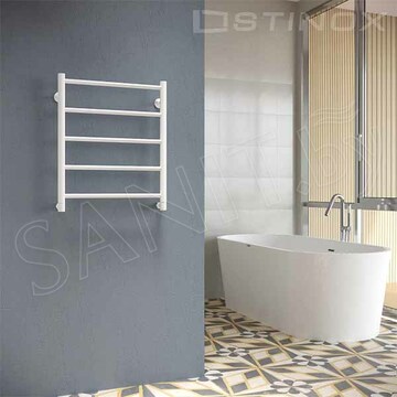 Полотенцесушитель Stinox Toscana нижнее подключение белый матовый