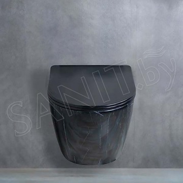 Подвесной унитаз Gid Bs2198 с сиденьем Soft Close