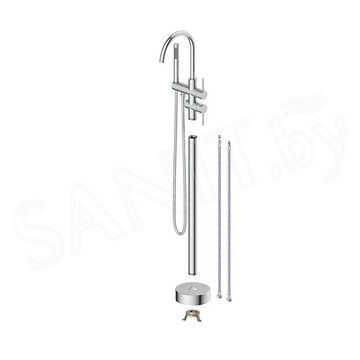 Смеситель для ванны Timo Saona 2300/00Y-CR напольный
