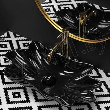 Умывальник Rea Infinity Black REA-U3401