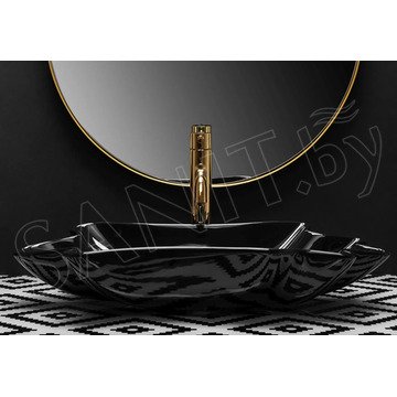 Умывальник Rea Infinity Black REA-U3401