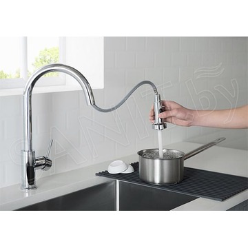 Смеситель для кухонной мойки Timo Saona 2316/00FL с выдвижным изливом