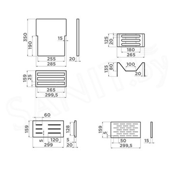 Корзина для кухонной мойки Omoikiri DRY-01-LG встраиваемая