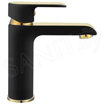 Смеситель для умывальника Rea Bloom Black Gold REA-B9933
