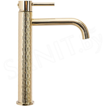 Смеситель для умывальника Rea Lungo Art L. Gold B8821