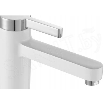 Смеситель для умывальника Rea Polo White Chrome REA-B9942