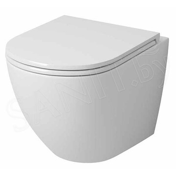 Комплект инсталляции Cersanit Aqua Prime P 50Z с системой Fresh с пневматической кнопкой Square 63531 и унитазом Grossman GR-4455S