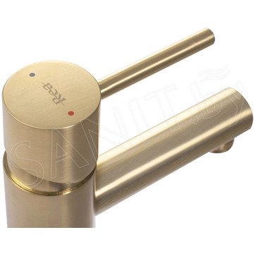 Смеситель для умывальника Rea Tess L. Matt Gold REA-B5661