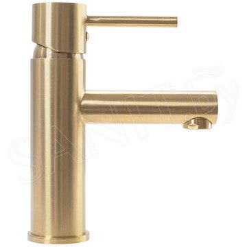 Смеситель для умывальника Rea Tess L. Matt Gold REA-B5661