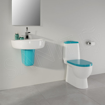 Полупьедестал для умывальника Sanita Luxe Best Color Sea