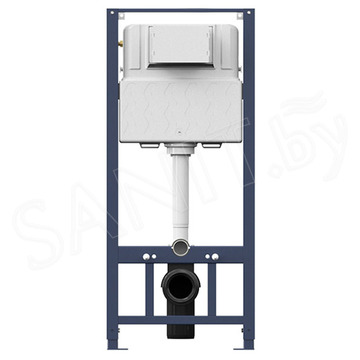 Инсталляция для унитаза AM.PM Pro I012704.9001 с белой кнопкой Pro L