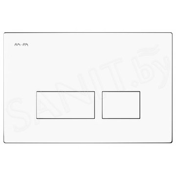 Комплект инсталляции AM.PM Pro IS47001.741700 с кнопкой Pro S и подвесным унитазом Sense