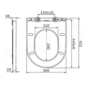 Подвесной унитаз AM.PM Spirit V2.0 FlashClean C701700WH