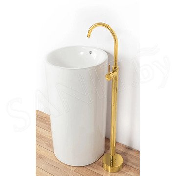 Смеситель для умывальника Rea Ortis Gold REA-B4890 напольный