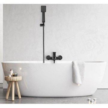 Смеситель для ванны Rea Luppo Black REA-B5770