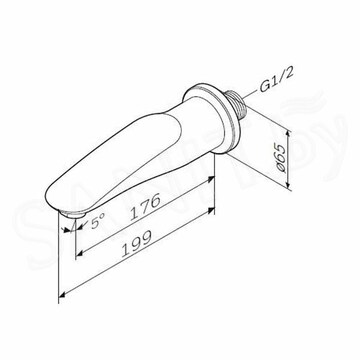 Излив AM.PM Sensation F3070000