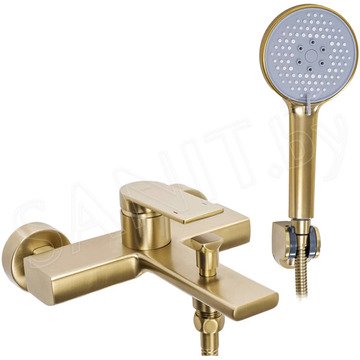 Смеситель для ванны Rea Verso Brush Gold REA-B6565