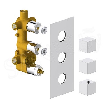 Душевая система Timo Tetra-Thermo SX-0179/00SM встраиваемая с термостатом