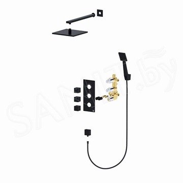 Душевая система Timo Tetra-Thermo SX-0179/03SM встраиваемая с термостатом