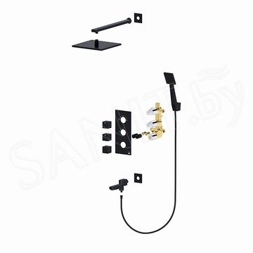 Душевая система Timo Tetra-Thermo SX-0199/03SM встраиваемая с термостатом