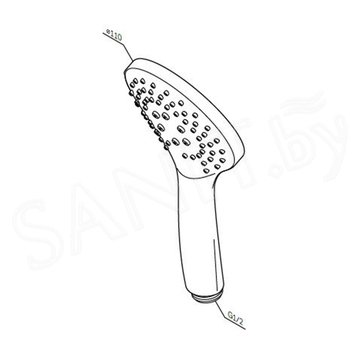 Душевая лейка AM.PM Gem F0290064