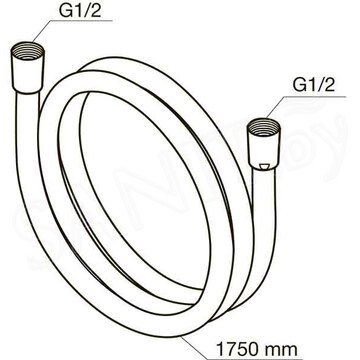 Душевой шланг AM.PM F0400164