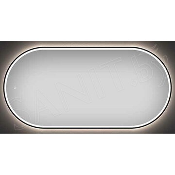 Зеркало Wellsee 7 Rays' Spectrum овальное горизонтальное с фронтальной LED-подсветкой