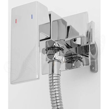 Смеситель встраиваемый Rea Fenix Chrome REA-B5126 с гигиеническим душем
