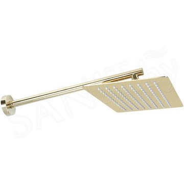 Душевая система Rea Oval Gold REA-P8466 встраиваемая