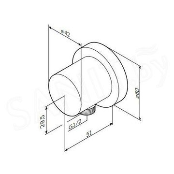 Шланговое подключение AM.PM F0600E00