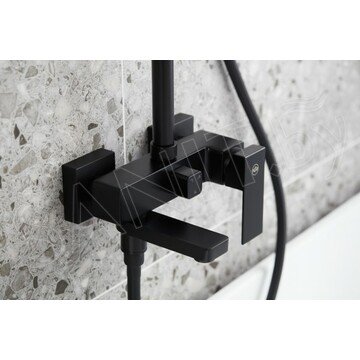Душевая стойка Armatura Logon Black 5136-915-81