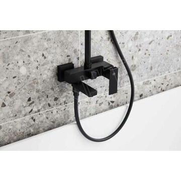 Душевая стойка Armatura Logon Black 5136-915-81