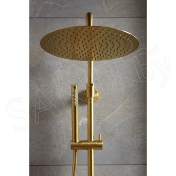 Душевая стойка Armatura Moza Gold 5736-920-31 с термостатом
