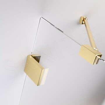 Душевая шторка на ванну Radaway Essenza Pro Gold PNJ