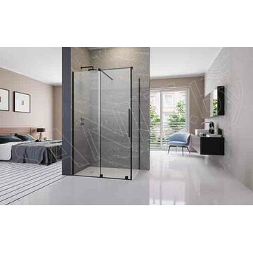 Душевой уголок Radaway Furo KDJ Black 72.2+68 + S1